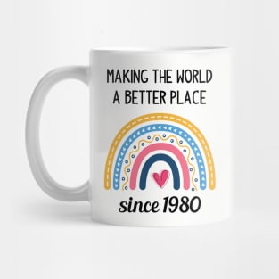 Making The World Better Since 1980 Mug